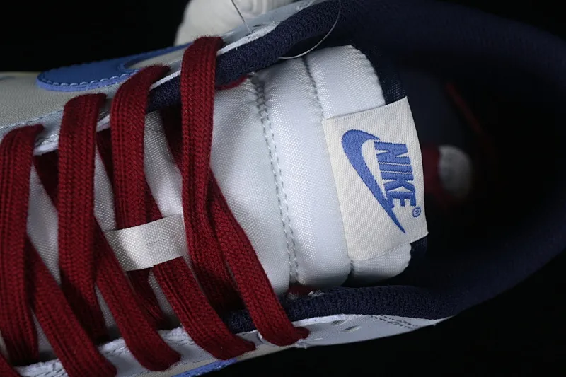 All categories Nk SB Dunk series Nk SB Dunk Low low-top sneakers K version Nk Dunk Low Retro "Sail and Polar Blue" Milan color SB low-top casual sneakers FV8113-141